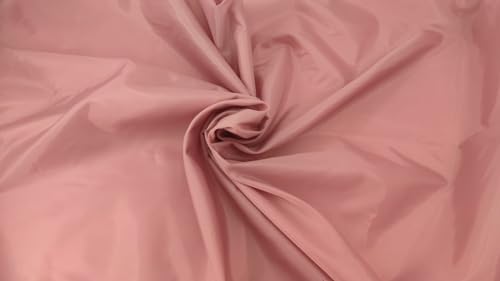 Stoff-Kollektion - Futterstoff Stoff Meterware aus Polyester - Leicht glänzender Innenfutterstoff, doppelseitig & 150cm breit – Ideal zum Nähen, für Bekleidung, als Dekostoff etc. - Altrosa Stoff-Kollektion - Futterstoff Stoff Meterware aus Polyester - Leicht glänzender Innenfutterstoff, doppelseitig & 150cm breit – Ideal zum Nähen, für Bekleidung, als Dekostoff etc. - Altrosa von Stoff-Kollektion