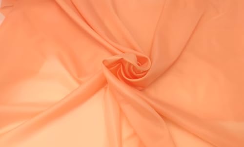 Stoff-Kollektion - Futterstoff Stoff Meterware aus Polyester - Leicht glänzender Innenfutterstoff, doppelseitig & 150cm breit – Ideal zum Nähen, für Bekleidung, als Dekostoff etc. - Apricot Stoff-Kollektion - Futterstoff Stoff Meterware aus Polyester - Leicht glänzender Innenfutterstoff, doppelseitig & 150cm breit – Ideal zum Nähen, für Bekleidung, als Dekostoff etc. - Apricot von Stoff-Kollektion