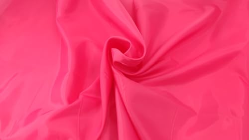 Stoff-Kollektion - Futterstoff Stoff Meterware aus Polyester - Leicht glänzender Innenfutterstoff, doppelseitig & 150cm breit – Ideal zum Nähen, für Bekleidung, als Dekostoff etc. - Pink Stoff-Kollektion - Futterstoff Stoff Meterware aus Polyester - Leicht glänzender Innenfutterstoff, doppelseitig & 150cm breit – Ideal zum Nähen, für Bekleidung, als Dekostoff etc. - Pink von Stoff-Kollektion