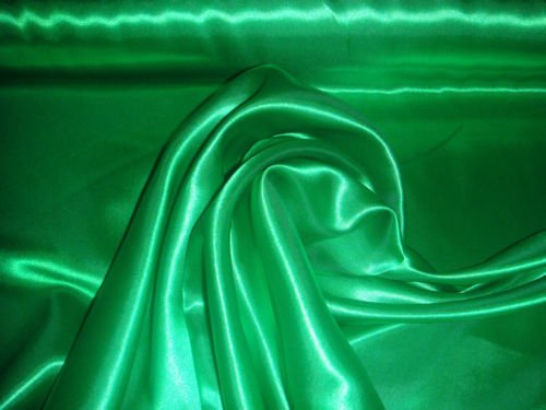 Stoff-Kollektion - Satin Stoff Meterware aus Polyester - Polyestersatin Glänzend & Doppelseitig 150cm breit – Ideal zum Nähen von Kostümen, für Bekleidung, als Dekostoff etc. - Grün Stoff-Kollektion - Satin Stoff Meterware aus Polyester - Polyestersatin Glänzend & Doppelseitig 150cm breit – Ideal zum Nähen von Kostümen, für Bekleidung, als Dekostoff etc. - Grün von Stoff-Kollektion