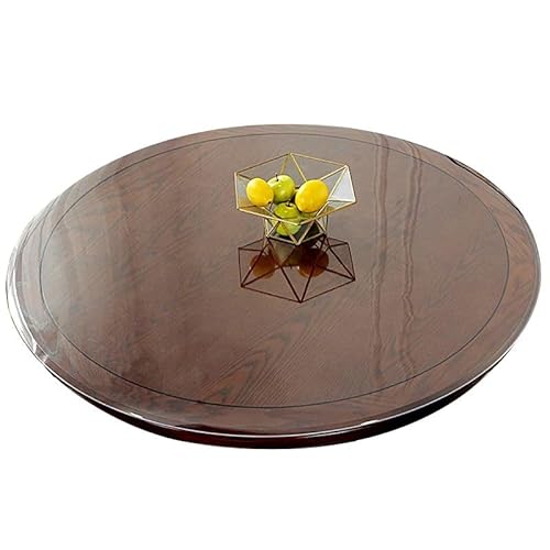 Stoff-Kollektion - Transparente PVC Tischfolie rund nach Maß – Robuster & langlebiger Tischschutz für runde Tische - Abwaschbare weiche & durchsichtige Schutzfolie – 80 cm Stoff-Kollektion - Transparente PVC Tischfolie rund nach Maß – Robuster & langlebiger Tischschutz für runde Tische - Abwaschbare weiche & durchsichtige Schutzfolie – 80 cm von Stoff-Kollektion