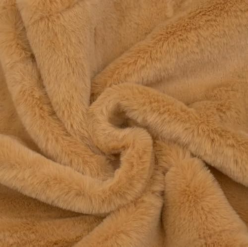 Stoff Kontor STOFFKONTOR Fellimitat Kunstfell - Meterware, Farbe Camel - zum Nähen von Bekleidung und Homeaccessoires Stoff Kontor STOFFKONTOR Fellimitat Kunstfell - Meterware, Farbe Camel - zum Nähen von Bekleidung und Homeaccessoires von Stoff Kontor