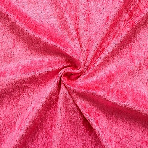 STOFFKONTOR Pannesamt Stoff - Meterware, pink - zum Nähen von Bekleidung, Kostümen, Dekorationen STOFFKONTOR Pannesamt Stoff - Meterware, pink - zum Nähen von Bekleidung, Kostümen, Dekorationen von Stoff Kontor