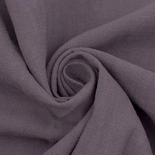 Stoff Kontor STOFFKONTOR 100% Leinenstoff Stonewashed - Meterware, Farbe Lila - zum Nähen von Bekleidung und Dekorationen Stoff Kontor STOFFKONTOR 100% Leinenstoff Stonewashed - Meterware, Farbe Lila - zum Nähen von Bekleidung und Dekorationen von Stoff Kontor