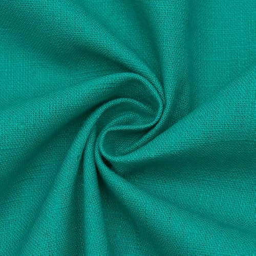 Stoff Kontor STOFFKONTOR 100% Leinenstoff - edler Naturstoff - vorgewaschen - Meterware, Wasser-blau - zum Nähen von Kleidern, Röcken, Trachtenmode Stoff Kontor STOFFKONTOR 100% Leinenstoff - edler Naturstoff - vorgewaschen - Meterware, Wasser-blau - zum Nähen von Kleidern, Röcken, Trachtenmode von Stoff Kontor