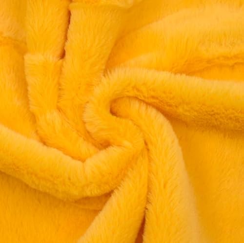 Stoff Kontor STOFFKONTOR Fellimitat Kunstfell - Meterware, Farbe Gelb - zum Nähen von Bekleidung und Homeaccessoires Stoff Kontor STOFFKONTOR Fellimitat Kunstfell - Meterware, Farbe Gelb - zum Nähen von Bekleidung und Homeaccessoires von Stoff Kontor