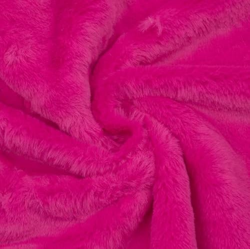 STOFFKONTOR Fellimitat Kunstfell - Meterware, Farbe Pink - zum Nähen von Bekleidung und Homeaccessoires STOFFKONTOR Fellimitat Kunstfell - Meterware, Farbe Pink - zum Nähen von Bekleidung und Homeaccessoires von Stoff Kontor