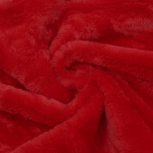 Stoff Kontor STOFFKONTOR Fellimitat Kunstfell - Meterware, Farbe Rot - zum Nähen von Bekleidung und Homeaccessoires Stoff Kontor STOFFKONTOR Fellimitat Kunstfell - Meterware, Farbe Rot - zum Nähen von Bekleidung und Homeaccessoires von Stoff Kontor