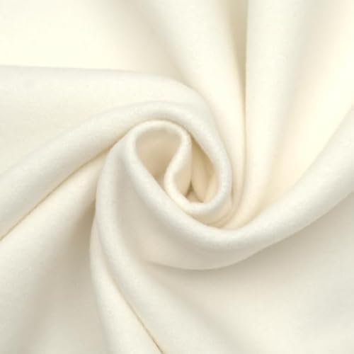 Stoff Kontor STOFFKONTOR Mantelstoff universal - Meterware, Farbe Creme-Weiss - Öko-Tex Standard 100 - zum Nähen von Bekleidung und Homeaccessoires Stoff Kontor STOFFKONTOR Mantelstoff universal - Meterware, Farbe Creme-Weiss - Öko-Tex Standard 100 - zum Nähen von Bekleidung und Homeaccessoires von Stoff Kontor