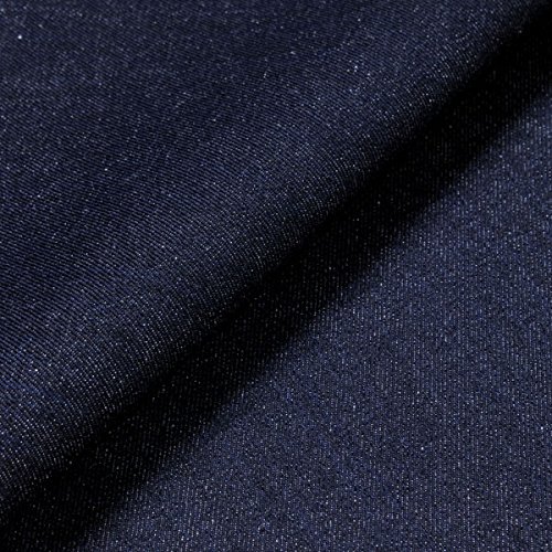 Stoff am Stück Stoff Baumwolle Köper Jeans blau 14.5 oz Jeansstoff Denim schwer von STOFFAMSTÜCK