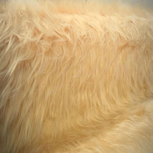StoffBook HELLBEIGE WEICH KUNSTFELL HOCHLANDRIND LANGHAAR FELL WINDSCHUTZ MIRKOFON TEDDYFELL, B698 StoffBook HELLBEIGE WEICH KUNSTFELL HOCHLANDRIND LANGHAAR FELL WINDSCHUTZ MIRKOFON TEDDYFELL, B698 von StoffBook