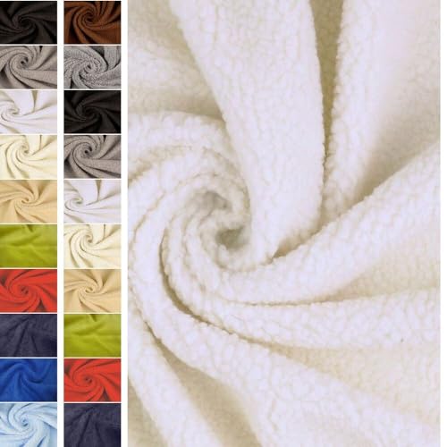 StoffBook REINWEIß LAMMFELL STOFF KUNSTFELL PLÜSCHSTOFF STOFFE, B552 StoffBook REINWEIß LAMMFELL STOFF KUNSTFELL PLÜSCHSTOFF STOFFE, B552 von StoffBook