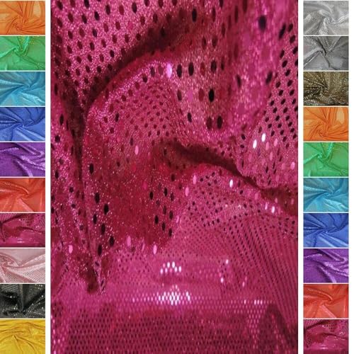 StoffBook PINK/PINK PAILLENTTENSTOFF KLEINE TUPFEN PAILLETTEN STOFF STOFFE, B960 StoffBook PINK/PINK PAILLENTTENSTOFF KLEINE TUPFEN PAILLETTEN STOFF STOFFE, B960 von Stoffbook