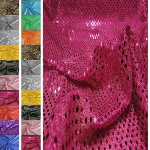 StoffBook PINK/PINK STRETCH GLITZERSTOFF PAILLETTENSTOFF KLEINE TUPFEN DIY STOFF KLEID PARTY, B960 StoffBook PINK/PINK STRETCH GLITZERSTOFF PAILLETTENSTOFF KLEINE TUPFEN DIY STOFF KLEID PARTY, B960 von StoffBook