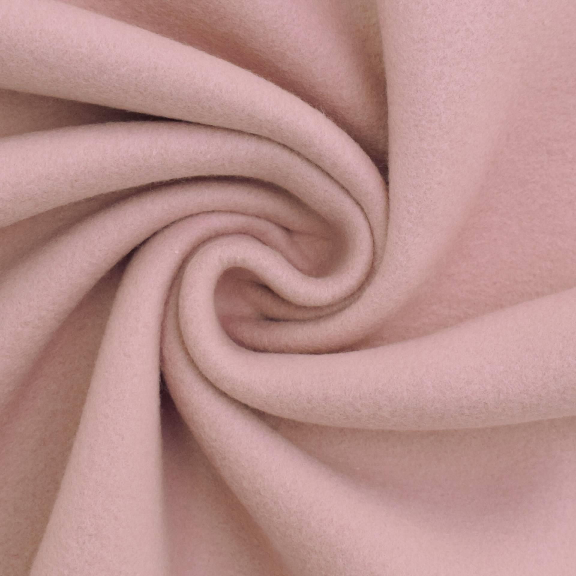 100% Baumwollfleece, altrosa 100% Baumwollfleece, altrosa von Stoffe Hemmers