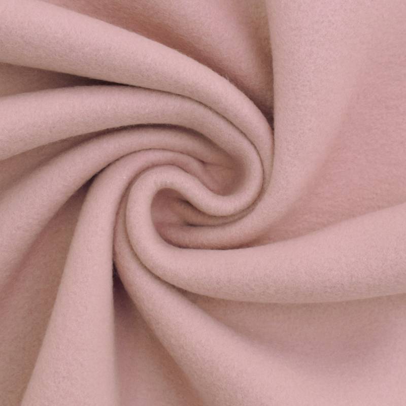 100% Baumwollfleece, altrosa 100% Baumwollfleece, altrosa von Stoffe Hemmers