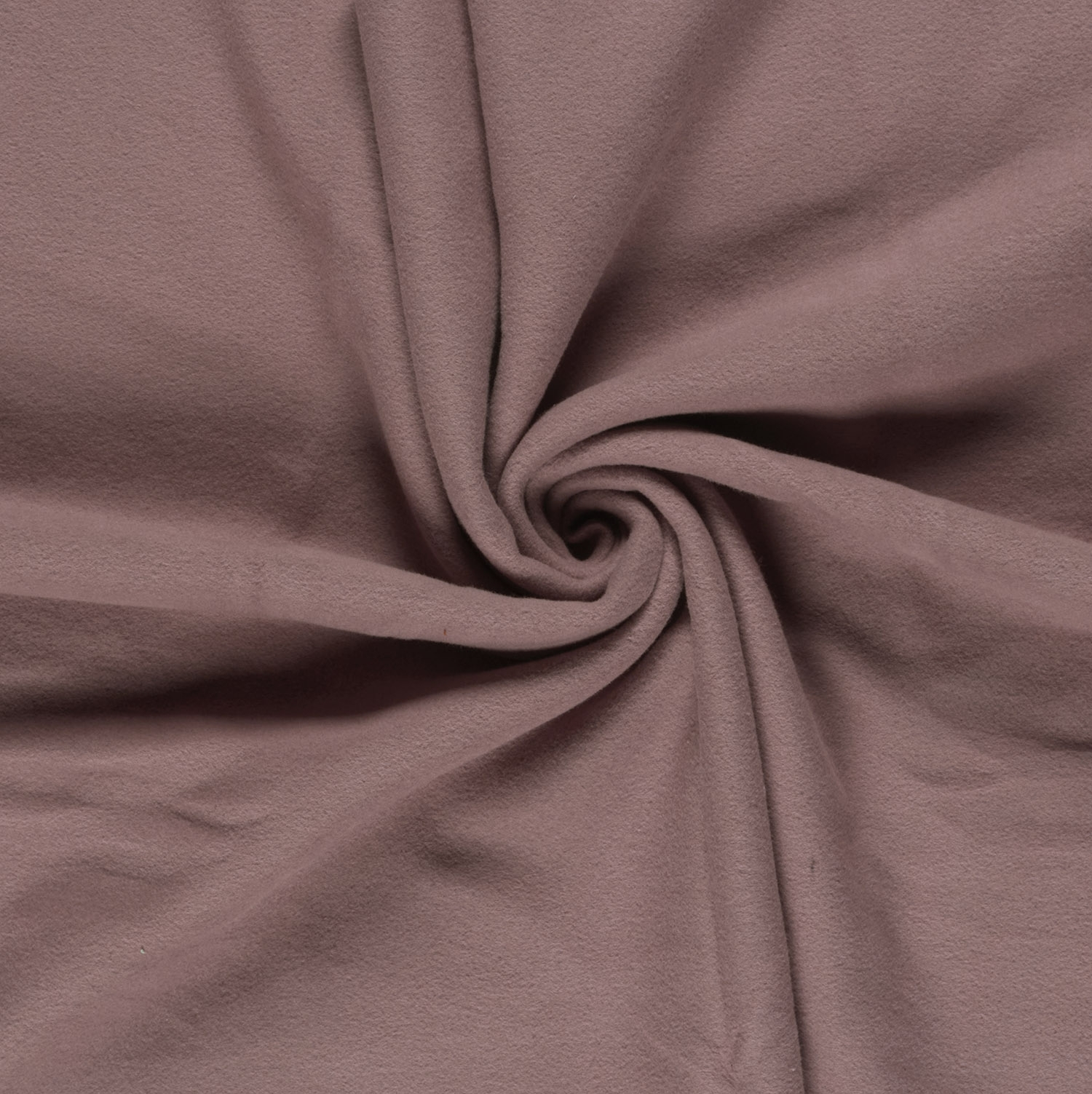 100% Baumwollfleece, malve von Stoffe Hemmers