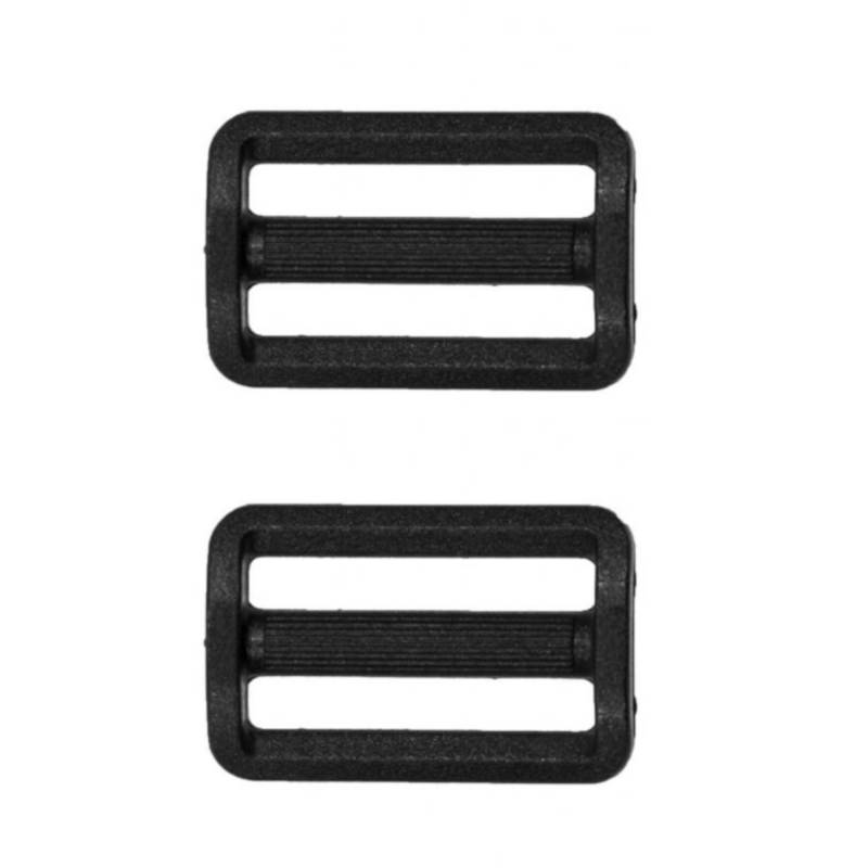 2 Leiterschnallen, Gurtversteller 30 mm, schwarz 2 Leiterschnallen, Gurtversteller 30 mm, schwarz von Stoffe Hemmers