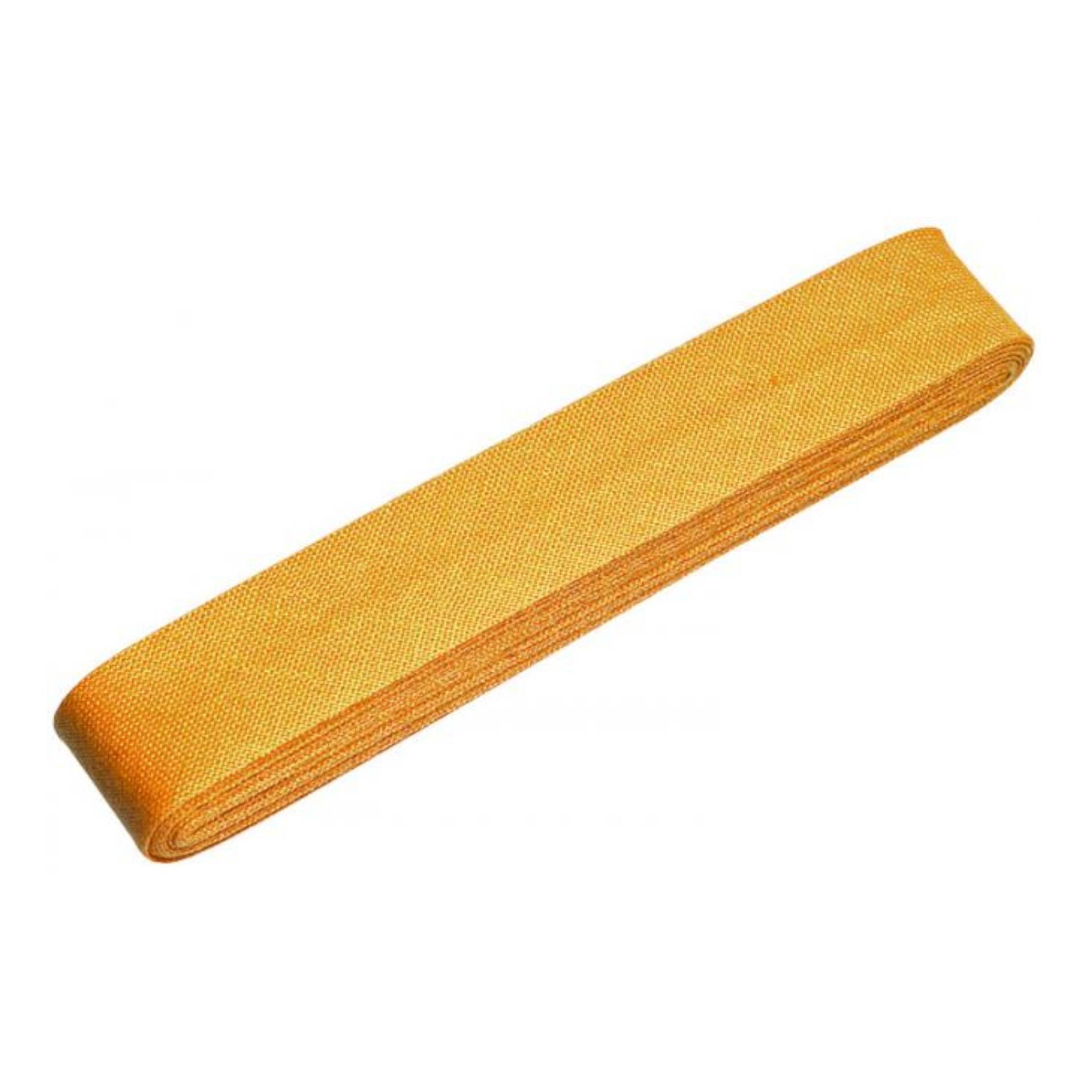 3 m Baumwollschrägband Gütermann (0958) dunkelgelb von Stoffe Hemmers