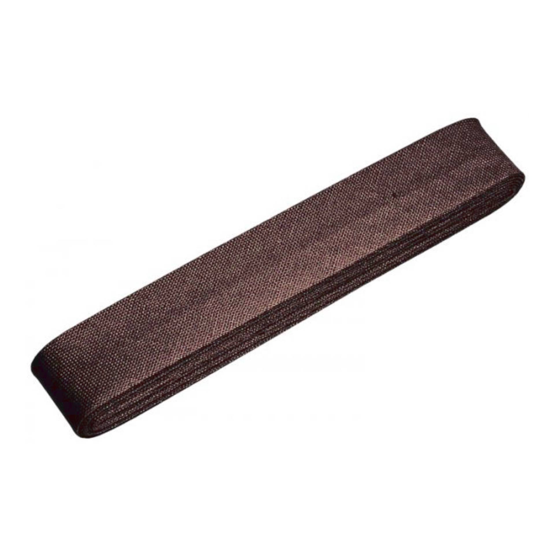 3 m Baumwollschrägband Gütermann (1913) dunkelbraun von Stoffe Hemmers