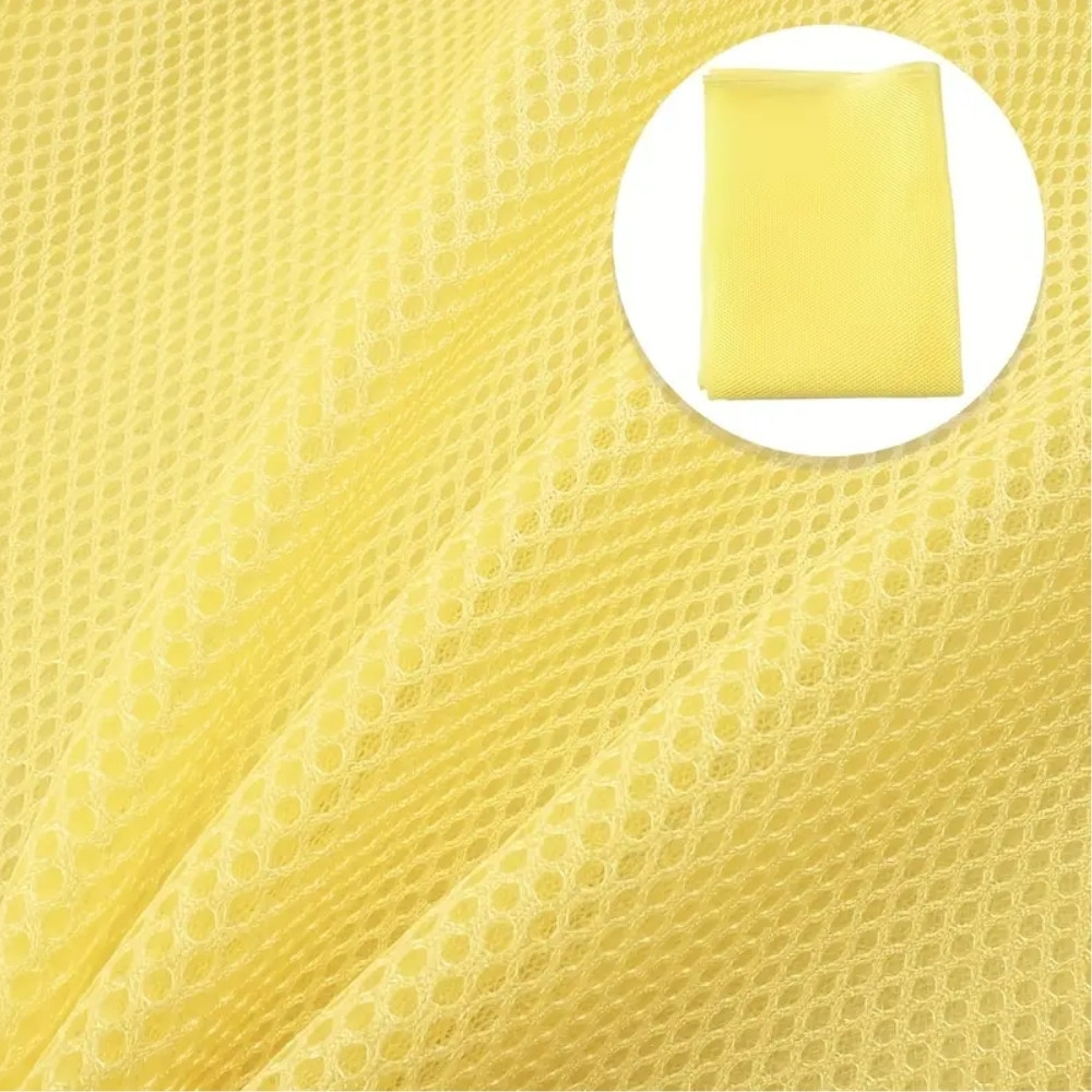3D Mesh 150 x 50 cm, hellgelb 3D Mesh 150 x 50 cm, hellgelb von Stoffe Hemmers
