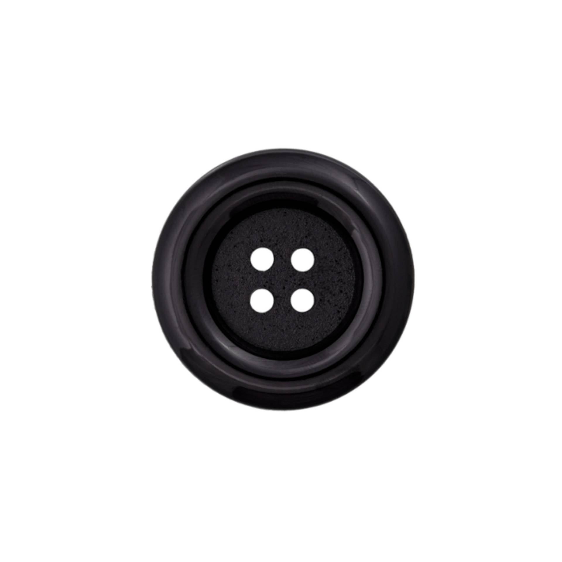 4-Loch Knopf Karneval 51 mm, schwarz 4-Loch Knopf Karneval 51 mm, schwarz von Stoffe Hemmers