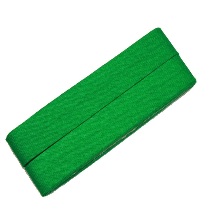 5 m Baumwollschrägband grün (450) von Stoffe Hemmers