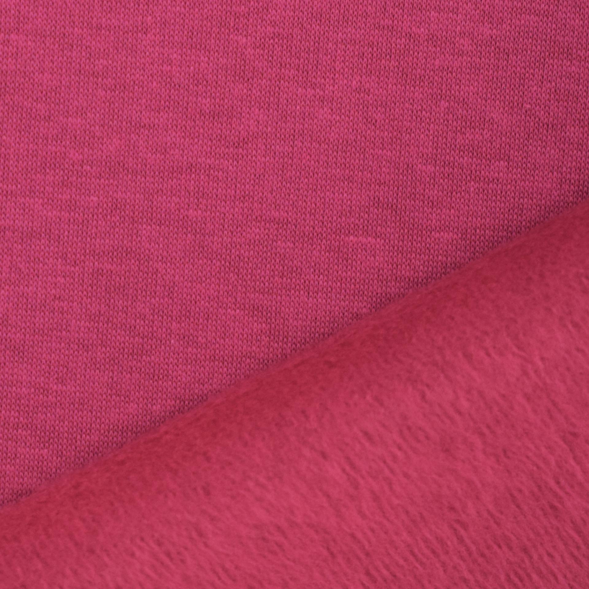 Alpenfleece Flo, magenta von Stoffe Hemmers