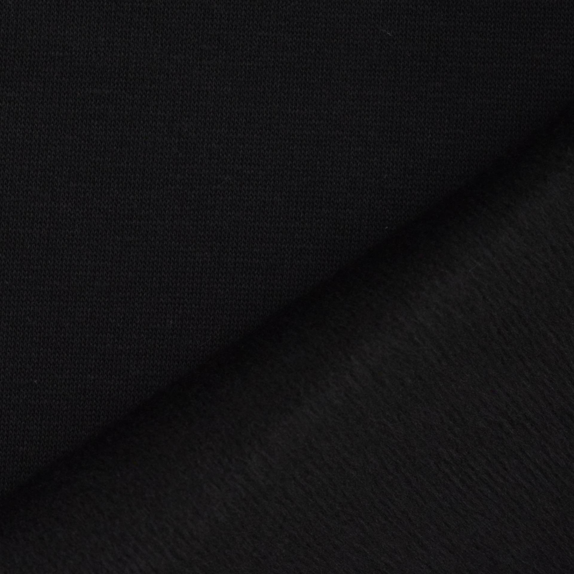 Alpenfleece Flo, schwarz von Stoffe Hemmers