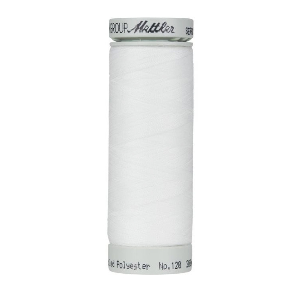 Amann Mettler Seracycle Nähgarn 120, weiss Amann Mettler Seracycle Nähgarn 120, weiss von Stoffe Hemmers