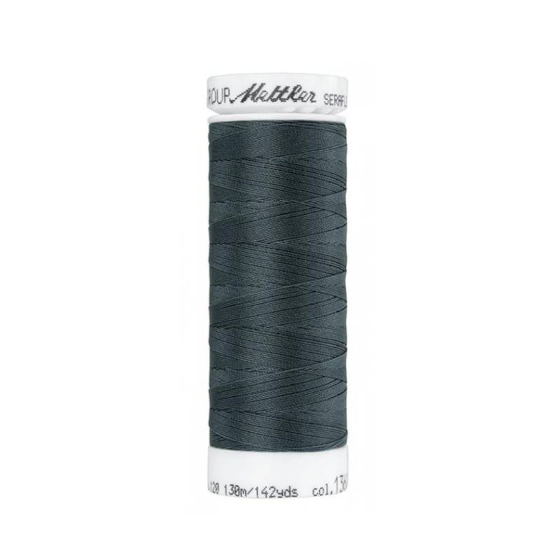 Amann Mettler Seraflex Elastikgarn 120, anthrazit von Stoffe Hemmers