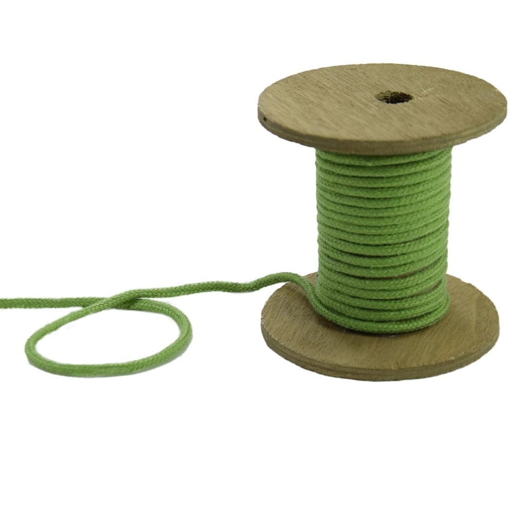 Anorakkordel 3 mm, kiwigrün von Stoffe Hemmers