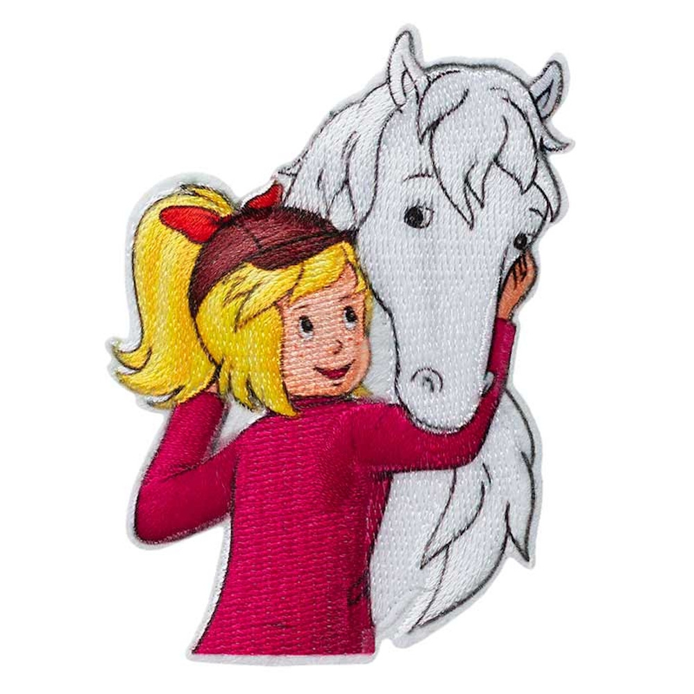 Applikation Bibi & Tina, Bibi Applikation Bibi & Tina, Bibi von Stoffe Hemmers