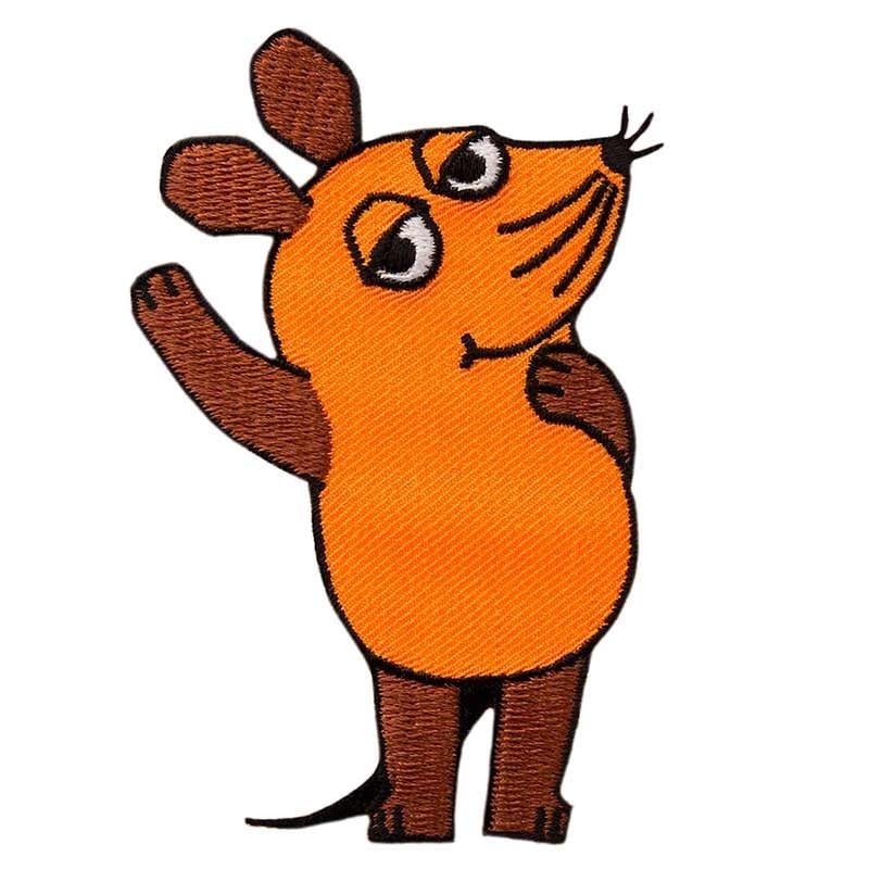 Applikation Die Maus winkt - Die Sendung mit der Maus Applikation Die Maus winkt - Die Sendung mit der Maus von Stoffe Hemmers