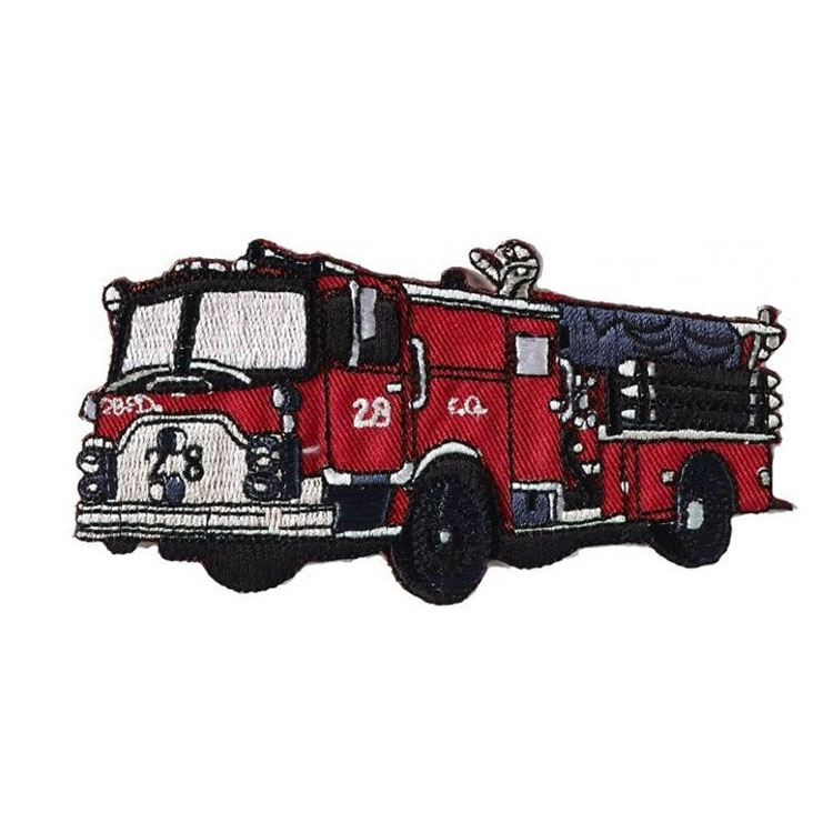 Applikation Feuerwehrauto, groß Applikation Feuerwehrauto, groß von Stoffe Hemmers