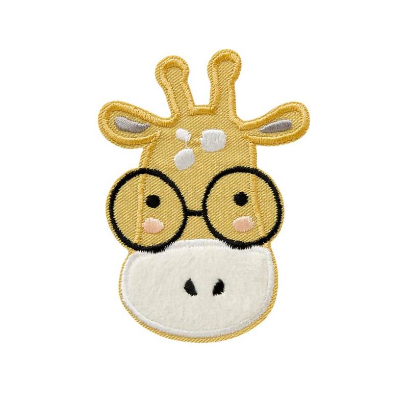 Applikation Giraffenkopf Applikation Giraffenkopf von Stoffe Hemmers
