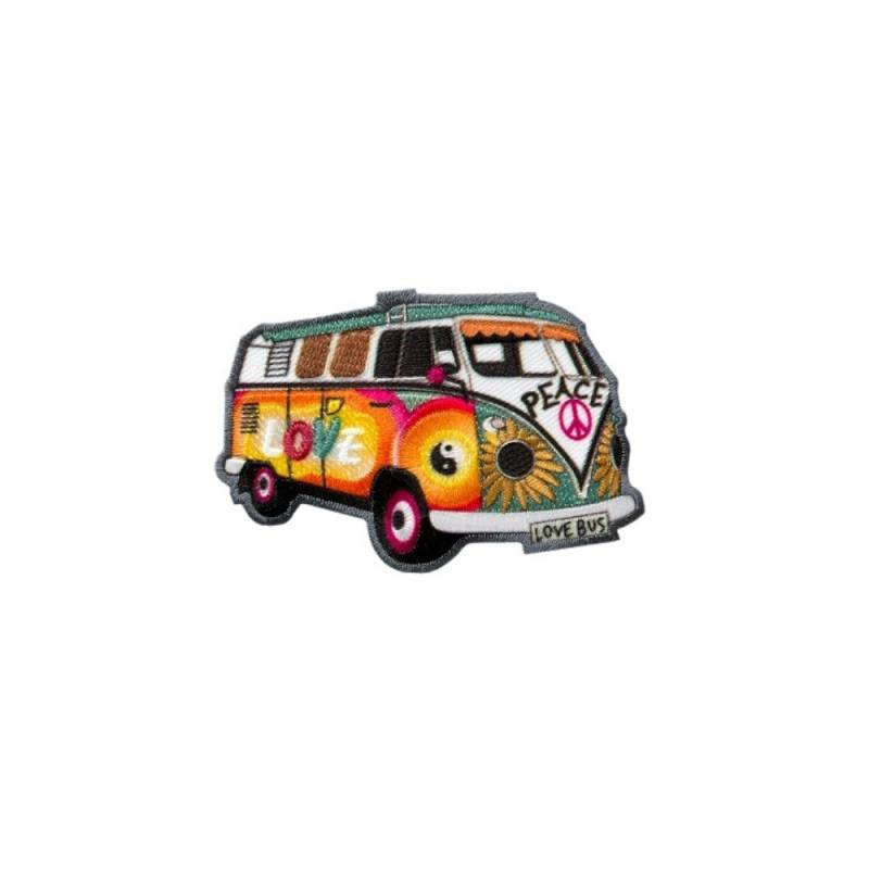 Applikation Hippie Bus Applikation Hippie Bus von Stoffe Hemmers