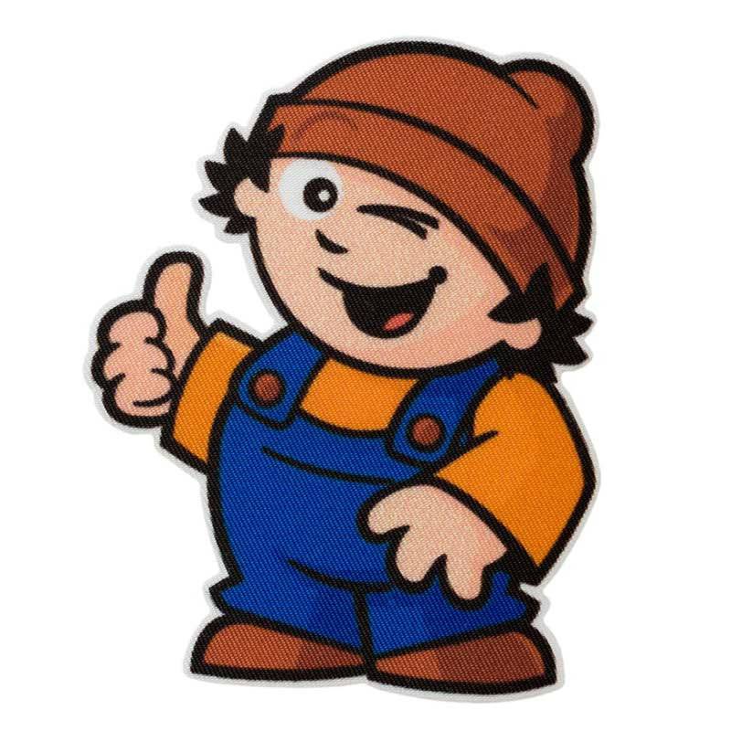 Applikation Mainzelmännchen Anton Applikation Mainzelmännchen Anton von Stoffe Hemmers