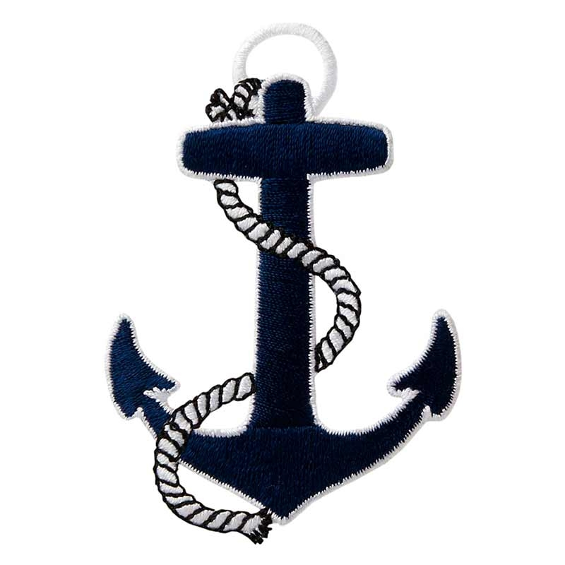 Applikation Maritimer Anker Applikation Maritimer Anker von Stoffe Hemmers