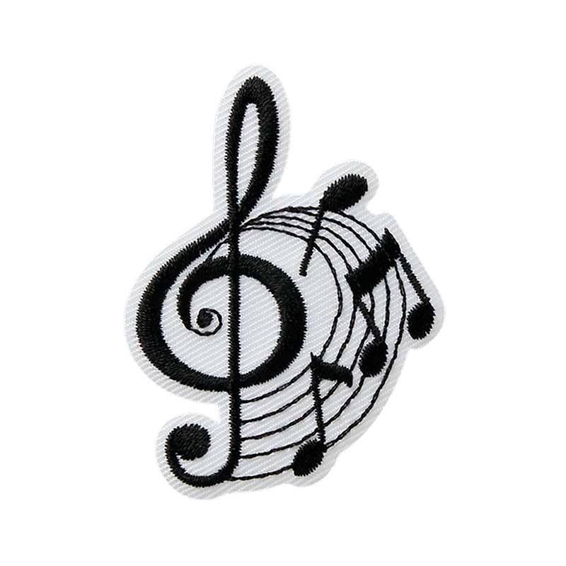 Applikation Musiknoten Applikation Musiknoten von Stoffe Hemmers