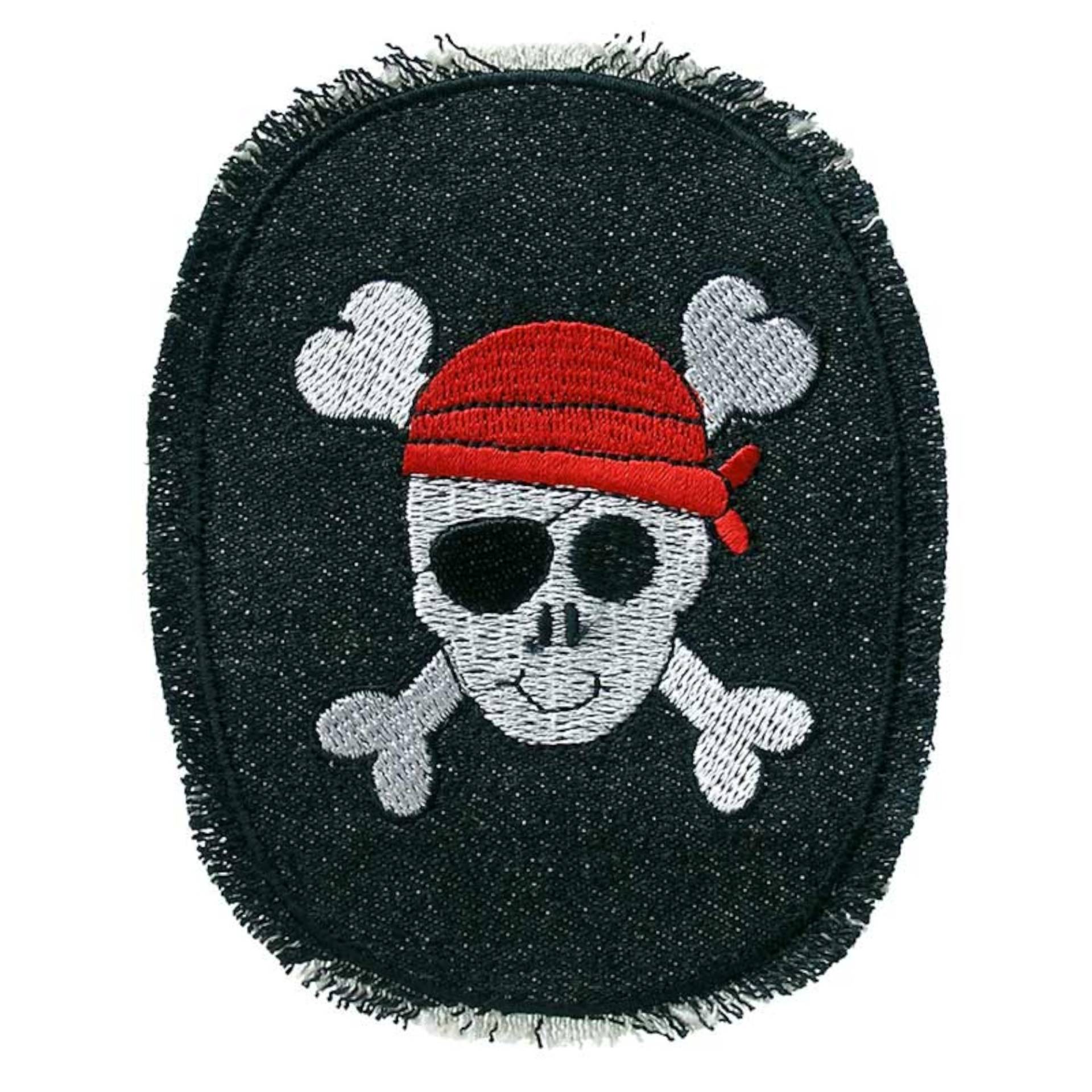 Applikation Piratenkopf Applikation Piratenkopf von Stoffe Hemmers
