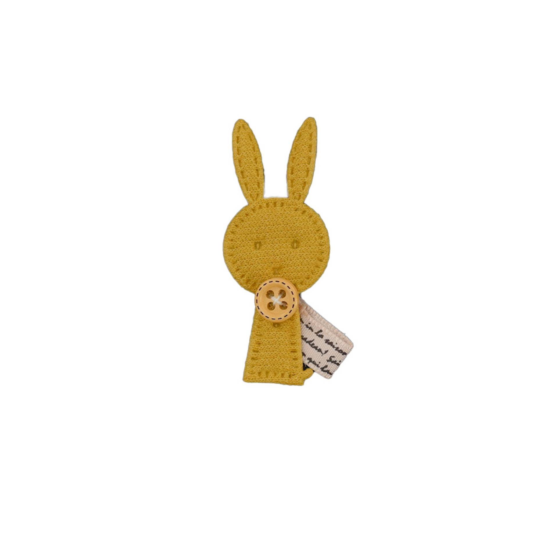 Applikation kleiner Hase, senfgelb Applikation kleiner Hase, senfgelb von Stoffe Hemmers