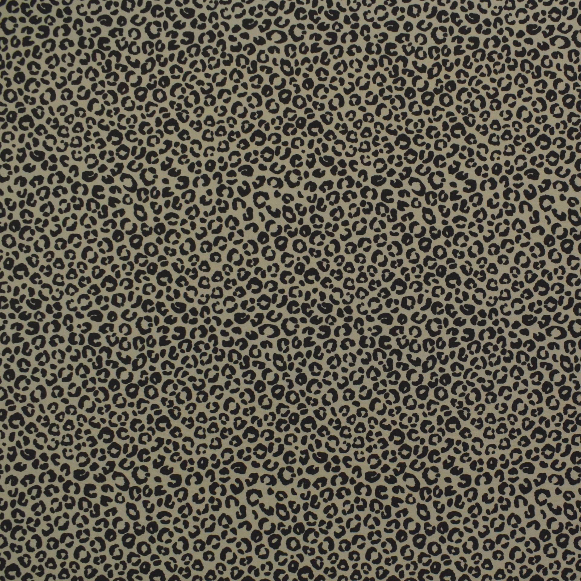 Badeshorts Stoff Leopard, oliv von Stoffe Hemmers