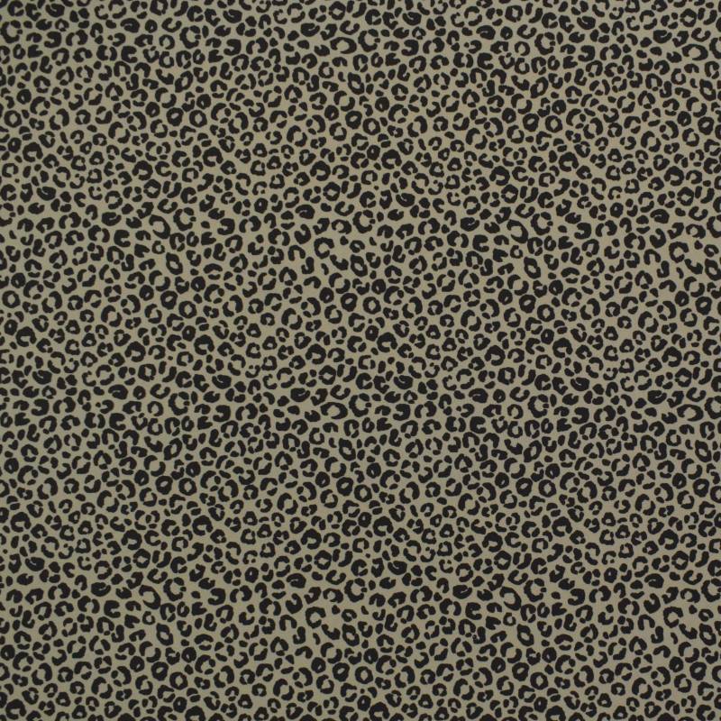 Badeshorts Stoff Leopard, oliv von Stoffe Hemmers