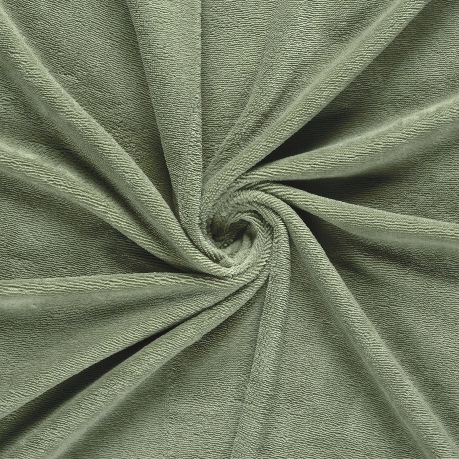 Bambus Frottee, blassgrün von Stoffe Hemmers