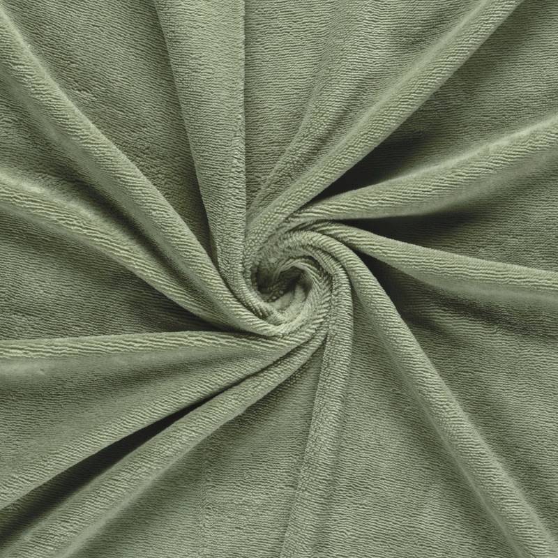 Bambus Frottee, blassgrün von Stoffe Hemmers