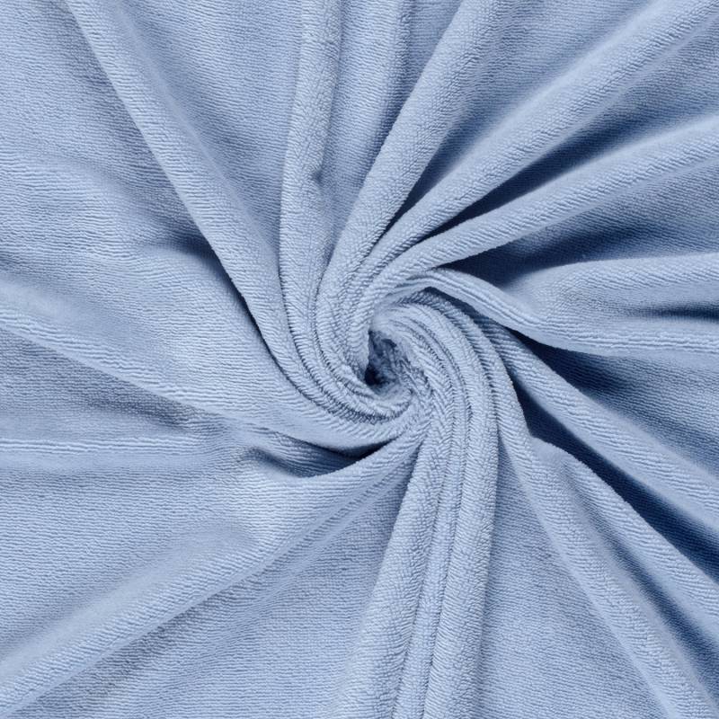 Bambus Frottee, hellblau Bambus Frottee, hellblau von Stoffe Hemmers