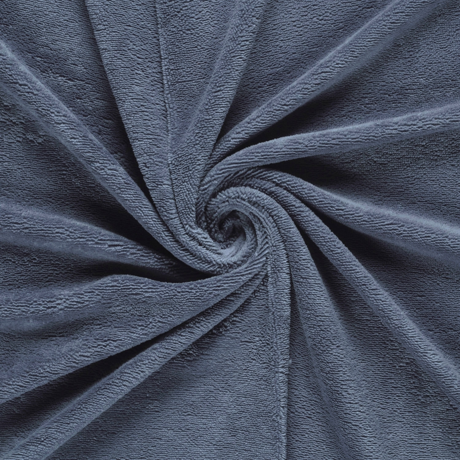 Bambus Frottee, jeansblau von Stoffe Hemmers