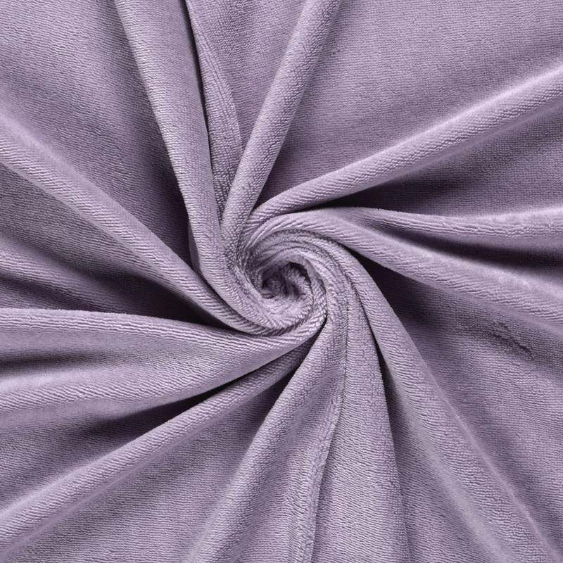 Bambus Frottee, lavendel von Stoffe Hemmers