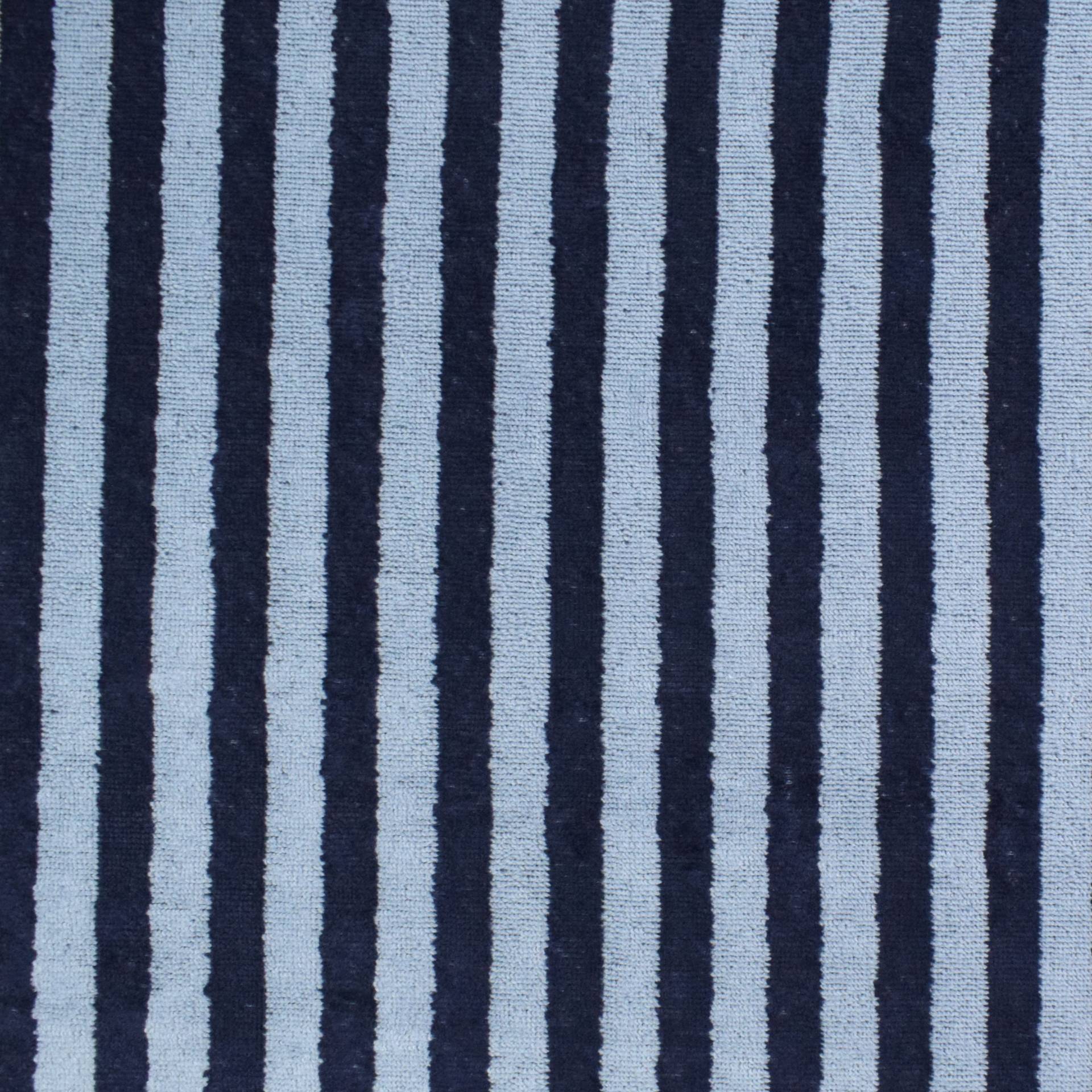 Bambus Frottee Stripes, blau Bambus Frottee Stripes, blau von Stoffe Hemmers